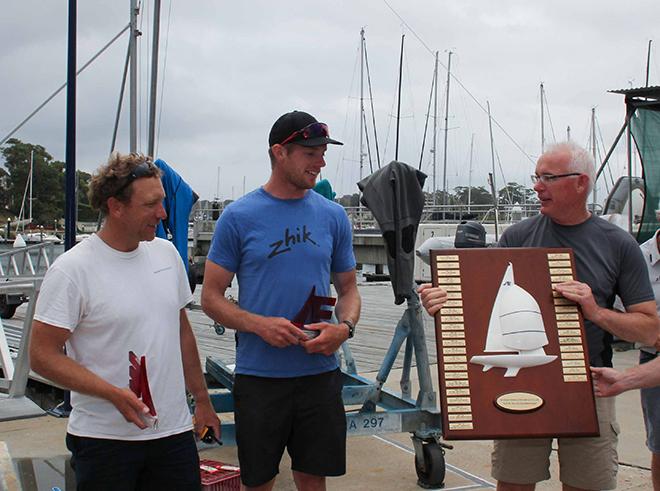 Etchells NSW Mark Andrews, Sam Haines, Chris Hampton winners © Stephen Collopy